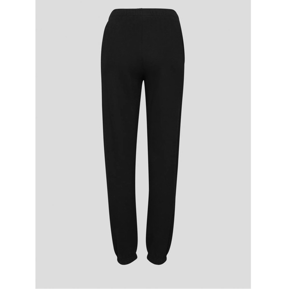 ARITZIA | TNA COZY FLEECE BOYFRIEND BASIC SWEATPANTS SOFT (BLACK) TALL - Picture 8 of 12